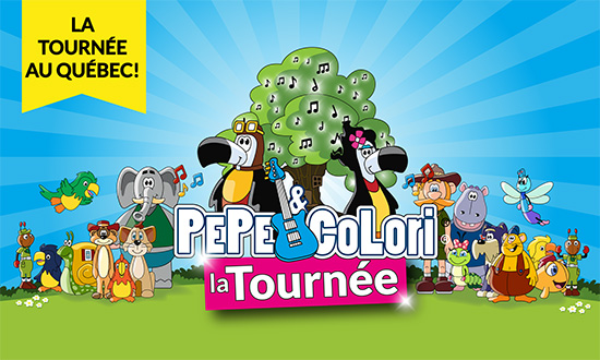 La tournée Pepe & Colori dans les centres Fairview de Montréal !